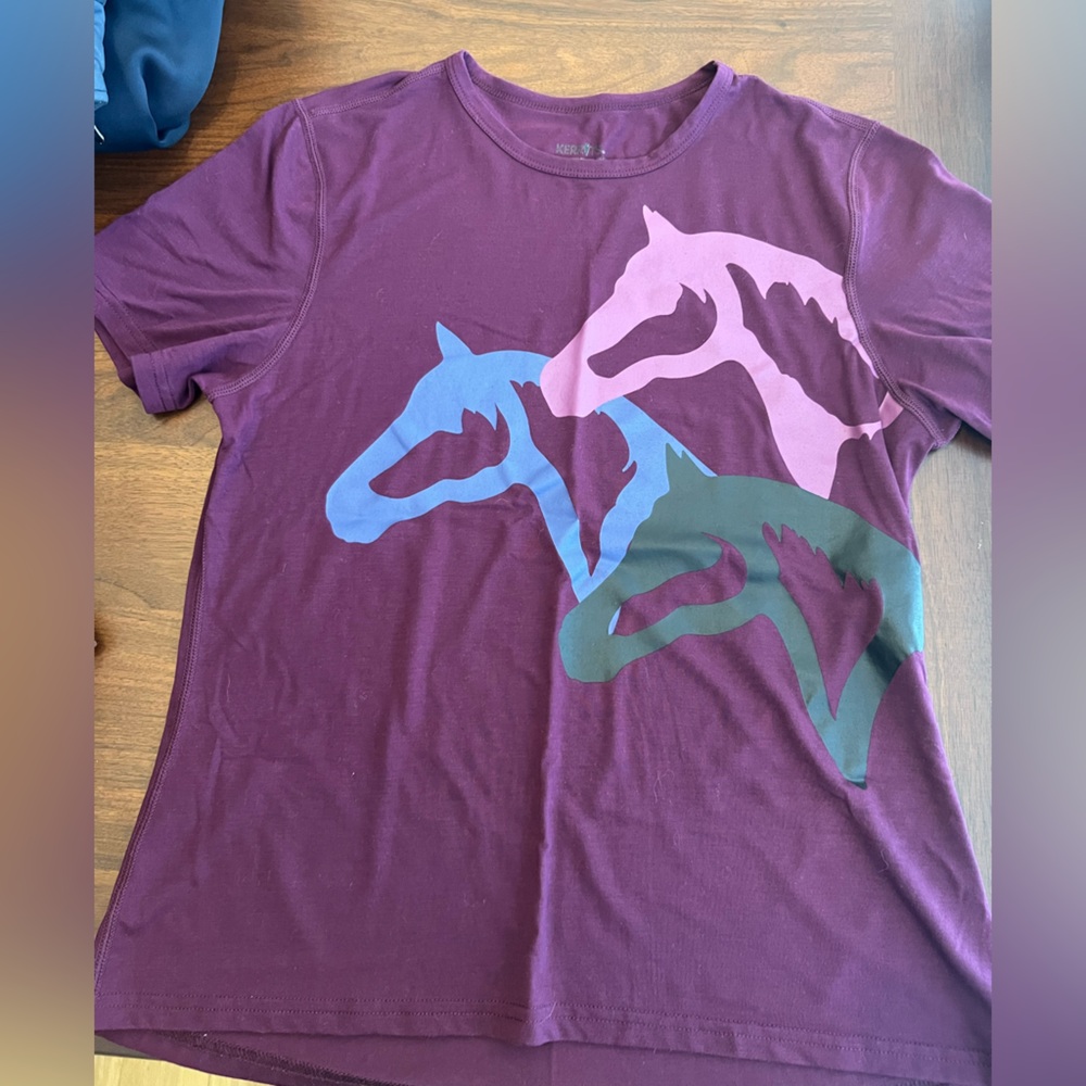 Kerrits Casual Horse Print Tshirt